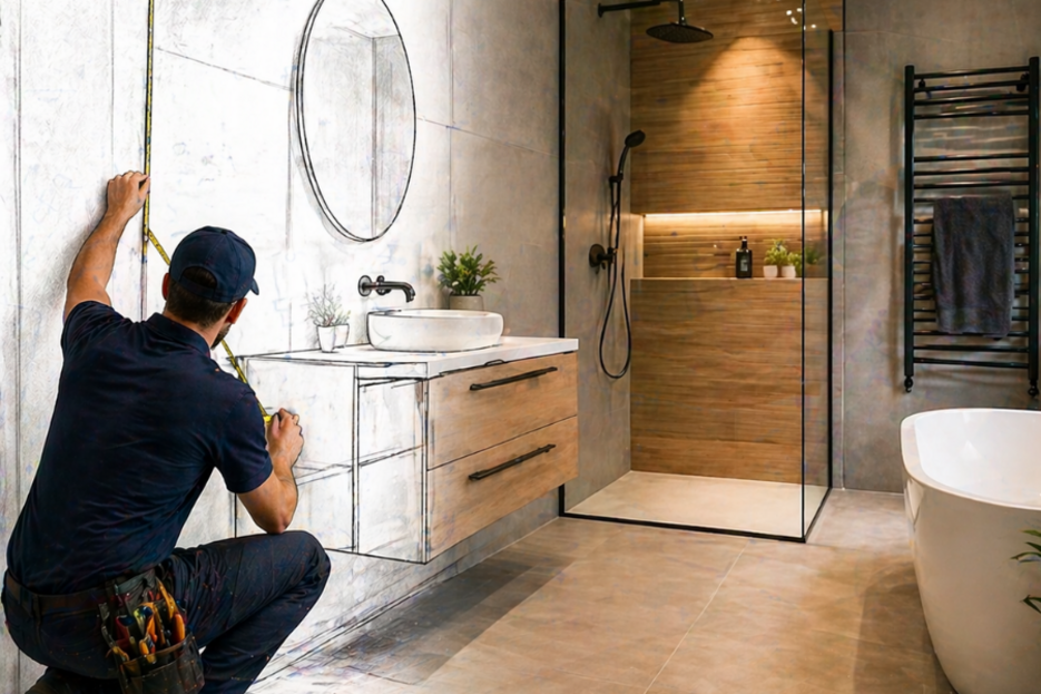 <center>Rénovation de salle de bain </center> <center>Rénovation de salle de bain </center>